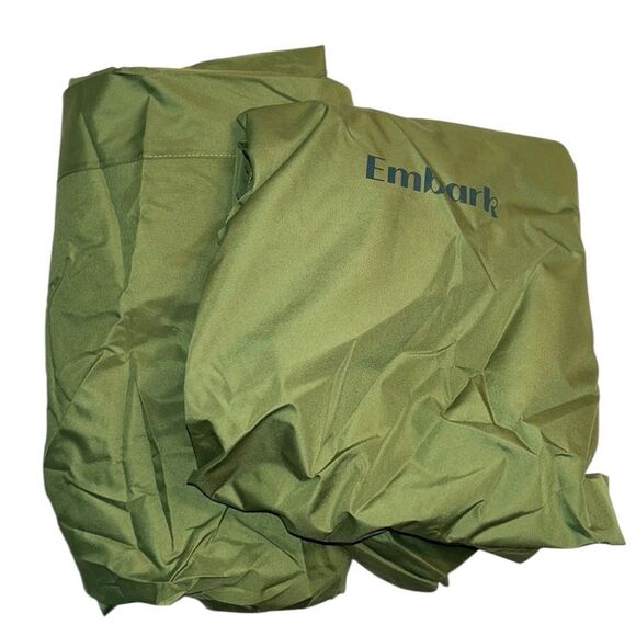 Embark Women’s Green Pant Set Rain Suit (Size S/M) - Picture 3 of 5